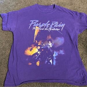 Purple Rain Prince Graphic Tee